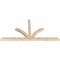 Ekena Millwork Richland Smooth Timber Gable Bracket, Douglas Fir, 84"W x 42"H x 3 1/2"D x 3 1/2"F, 12/12 Pitch GBW084X42X0404RIC00SDF - alternate 2